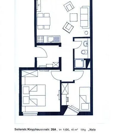 Seilerstr Knyphausenstr 26a - Nele * Norderney
